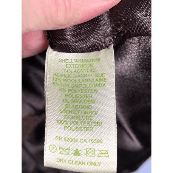 Sigrid Olsen Women's Blazer Jacket Lined Brown Medium - Picture 2 of 10